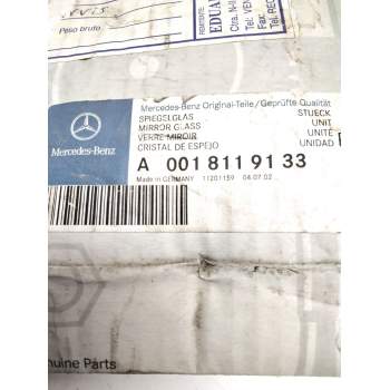Recambio de cristal retrovisor derecho para mercedes-benz actros referencia OEM IAM A0018119133 AMBOS LADOS CAMIONES UNIMOG