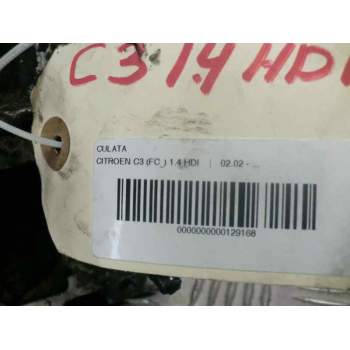 Recambio de culata para citroën c3 1.4 hdi referencia OEM IAM C0454542  