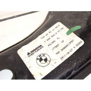 Recambio de elevalunas trasero izquierdo para bmw 1 (f20) 118 d referencia OEM IAM 7242555  