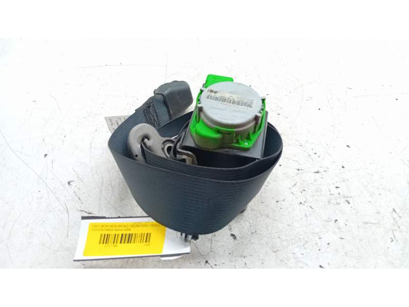 Recambio de cinturon seguridad delantero derecho para toyota yaris active referencia OEM IAM 732100D200  