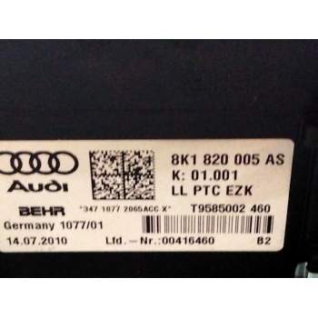 Recambio de calefaccion entera normal para audi q5 (8rb) 2.0 tdi quattro referencia OEM IAM 8K1820005  