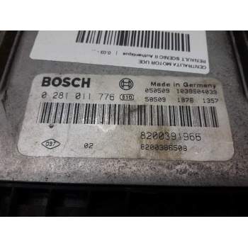 Recambio de centralita motor uce para renault scenic ii authentique referencia OEM IAM 0281011776 8200386508 8200391966