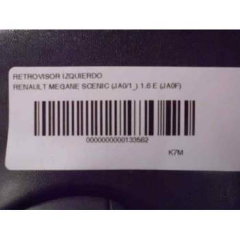 Recambio de retrovisor izquierdo para renault megane i scenic (ja0) 1.6e alize referencia OEM IAM   