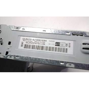 Recambio de pantalla de navegacion gps para seat ibiza (6j5) 1.6 tdi referencia OEM IAM 6J1035153H  