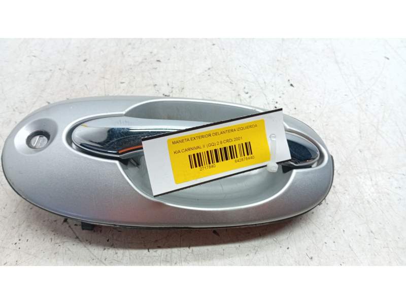 Recambio de maneta exterior delantera izquierda para kia carnival ii (gq) 2.9 crdi referencia OEM IAM K53A50410  