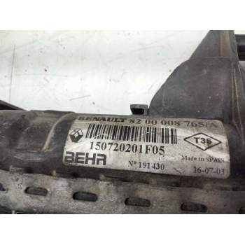 Recambio de radiador agua para renault espace iv (jk0) expression referencia OEM IAM 8200008765A  