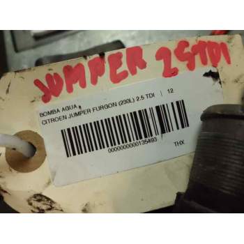 Recambio de bomba agua para citroën jumper caja cerrada (1) 2.5 tdi referencia OEM IAM   