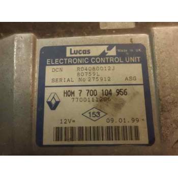 Recambio de centralita motor uce para renault kangoo (f/kc0) referencia OEM IAM R04080012J 7700104956 7700111206