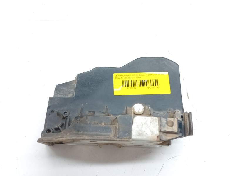 Recambio de cerradura puerta delantera derecha para bmw x3 (e83) 2.0 d referencia OEM IAM 7229458  