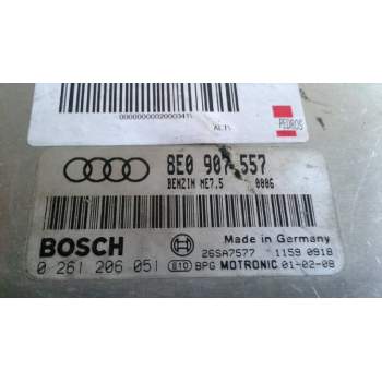 Recambio de centralita motor uce para audi a4 berlina (8e) 2.0 referencia OEM IAM 8E0907557 0261206051 26SA7577