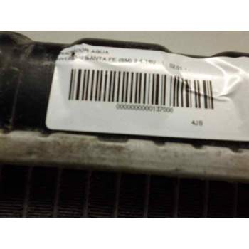 Recambio de radiador agua para hyundai santa fe (sm) 2.4 gls referencia OEM IAM   