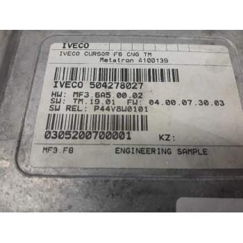 Recambio de centralita motor uce para iveco cursor at260s35y ps referencia OEM IAM 504278027 P44V8W0101 MF36A50002