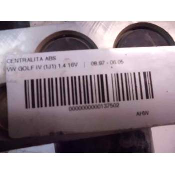 Recambio de centralita abs para volkswagen golf iv berlina (1j1) 1.4 16v referencia OEM IAM   