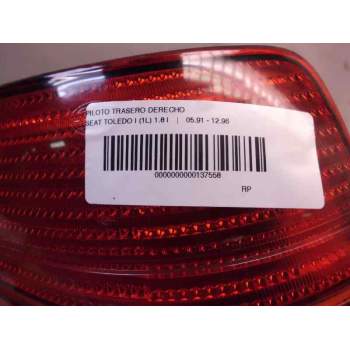 Recambio de piloto trasero derecho para seat toledo (1l) 1.8 cat (rp) referencia OEM IAM 1L0945096  