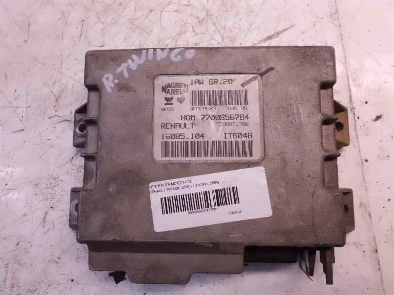 Recambio de centralita motor uce para renault twingo (co6) 1.3 cat referencia OEM IAM HOM7700856784 7700871780 16085104