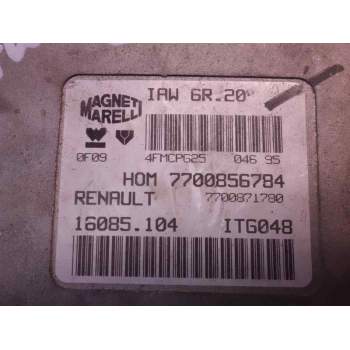 Recambio de centralita motor uce para renault twingo (co6) 1.3 cat referencia OEM IAM HOM7700856784 7700871780 16085104