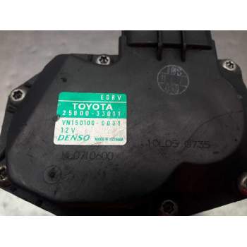 Recambio de valvula egr para toyota yaris 1.4 turbodiesel cat referencia OEM IAM 2580033011 1NDVT VN150100-0031