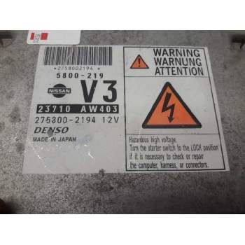 Recambio de centralita motor uce para nissan primera berlina (p12) referencia OEM IAM 23710AW403 5800219 2758002194