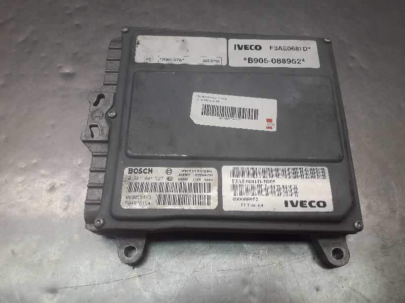 Recambio de centralita motor uce para iveco stralis 430 referencia OEM IAM 0281001527 504078154 000065449