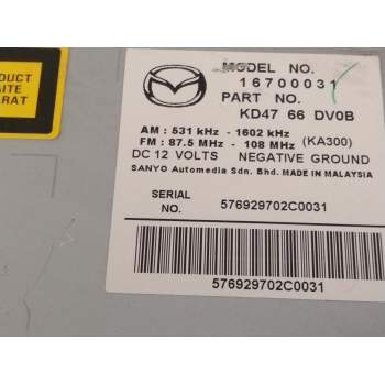 Recambio de sistema audio / radio cd para mazda cx-5 (kf) 2.2 d referencia OEM IAM KD4766DV0B  