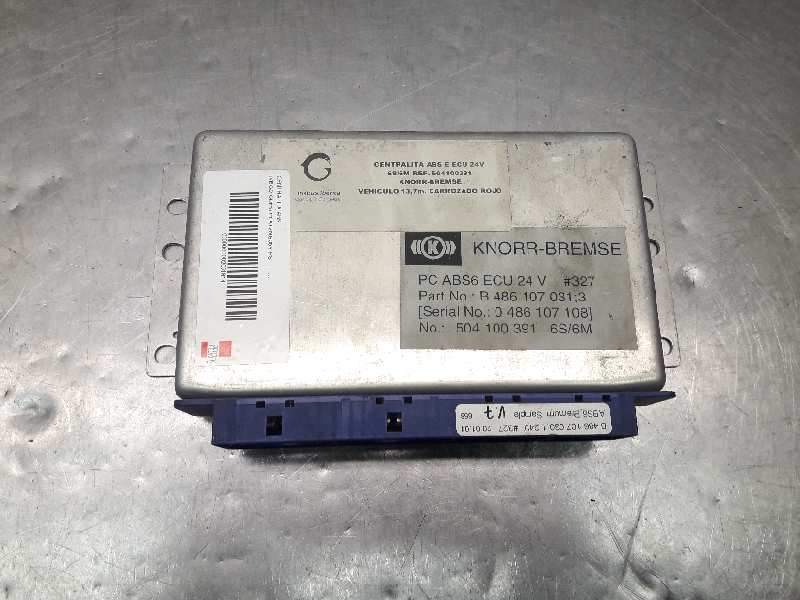Recambio de centralita abs para iveco cursor at260s35y ps referencia OEM IAM 5041003916S6M B4861070313 0486107108