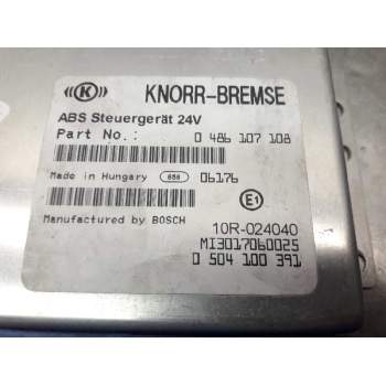 Recambio de centralita abs para iveco cursor at260s35y ps referencia OEM IAM 0504100391 MI3017060025 0486107108