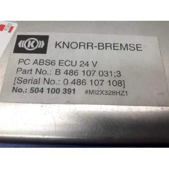 Recambio de centralita abs para iveco cursor at260s35y ps referencia OEM IAM 504100391 0486107108 B4861070313