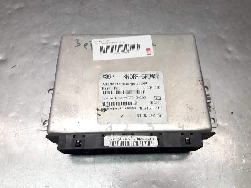 Recambio de centralita abs para iveco cursor at260s35y ps referencia OEM IAM 5006142737 MF1E18040065 0486104050