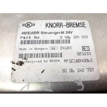 Recambio de centralita abs para iveco cursor at260s35y ps referencia OEM IAM 5006142737 MF1E18040065 0486104050