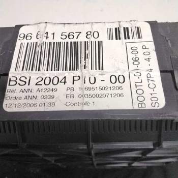Recambio de centralita bsi para citroën c2 1.1 referencia OEM IAM 9664156780  