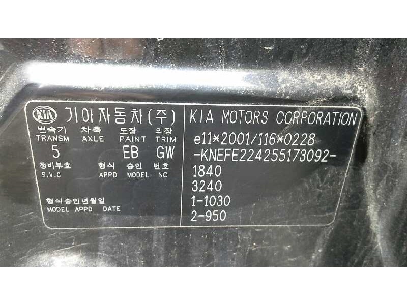 kia cerato del año 2005