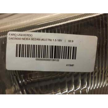 Recambio de faro izquierdo para daewoo nexia acro referencia OEM IAM   