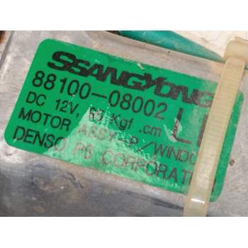 Recambio de elevalunas trasero izquierdo para ssangyong rexton w / rexton 2.0 xdi referencia OEM IAM 8810008002  