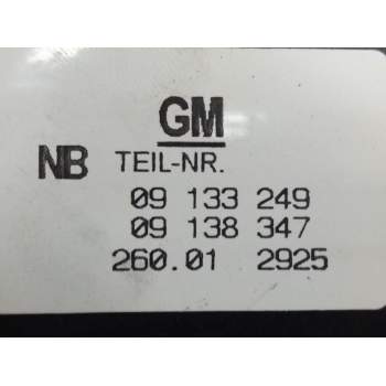 Recambio de mando luces para opel zafira a monospace (t98) 2.0 dti 16v (f75) referencia OEM IAM 09133249  