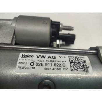 Recambio de motor arranque para audi q3 sportback (f3n) referencia OEM IAM 02E911022C  