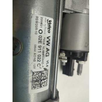 Recambio de motor arranque para volkswagen golf vii lim. (bq1) referencia OEM IAM 02E911022C  