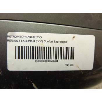 Recambio de retrovisor izquierdo para renault laguna ii (bg0) 1.9 dci diesel referencia OEM IAM   