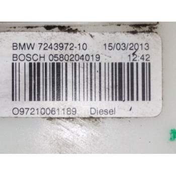 Recambio de aforador para bmw serie 1 lim. (f21) 116d referencia OEM IAM 7243972  