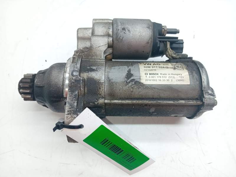 Recambio de motor arranque para audi a1 (8xk) 1.0 tfsi referencia OEM IAM 02m911024q  
