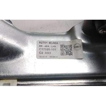 Recambio de elevalunas trasero izquierdo para nissan qashqai (j11) acenta referencia OEM IAM 827014EA0A  