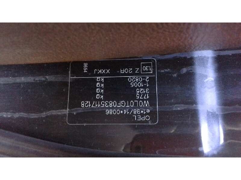 opel astra g berlina del año 2003