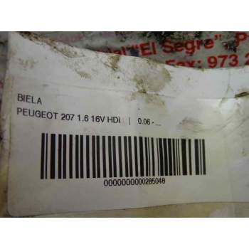 Recambio de biela para peugeot 207 1.6 16v hdi referencia OEM IAM   