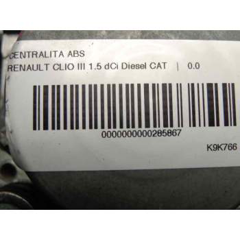 Recambio de centralita abs para renault clio iii 1.5 dci diesel cat referencia OEM IAM   