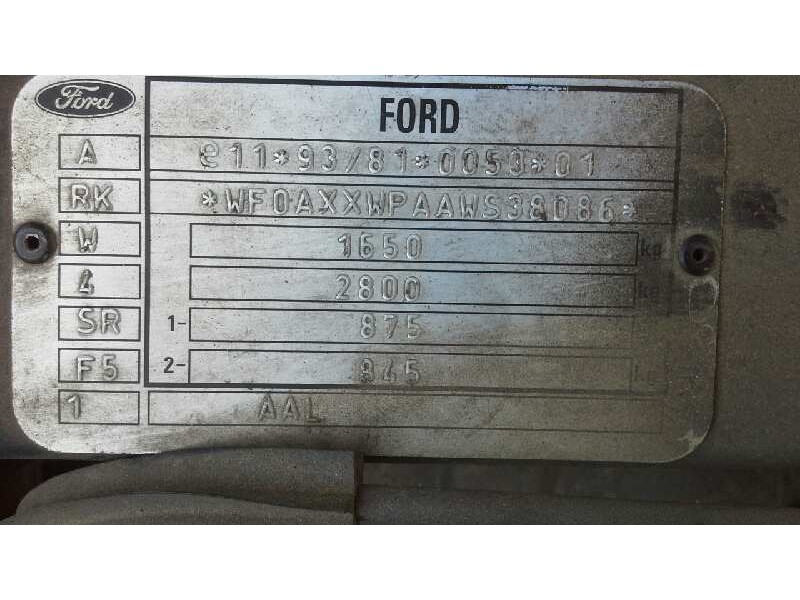 ford escort berl./turnier del año 1998