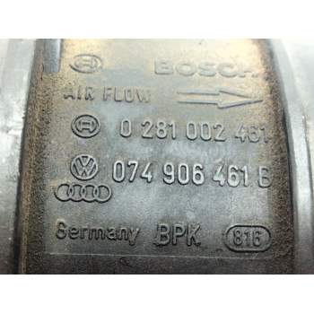 Recambio de caudalimetro para volkswagen passat b6 (3c2) 2.0 tdi 16v referencia OEM IAM 074906461B 0281002461 