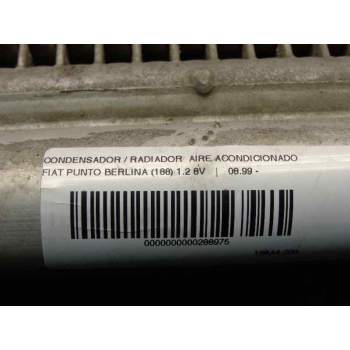 Recambio de condensador / radiador aire acondicionado para fiat punto berlina (188) 1.2 8v referencia OEM IAM   
