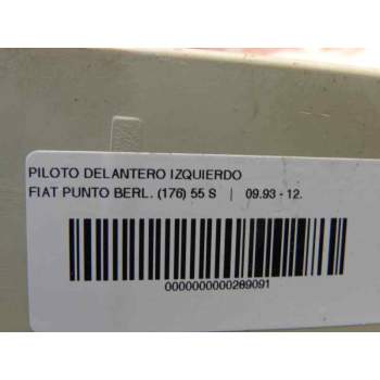 Recambio de piloto delantero izquierdo para fiat punto berl. (176) 55 s referencia OEM IAM 0007732480  