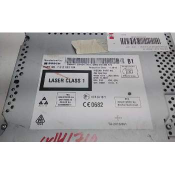 Recambio de sistema audio / radio cd para nissan qashqai (j11) acenta referencia OEM IAM 7612033104  