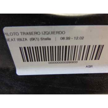 Recambio de piloto trasero izquierdo para seat ibiza (6k1) 1.9 tdi referencia OEM IAM 6K6945111G 6K6945095J 