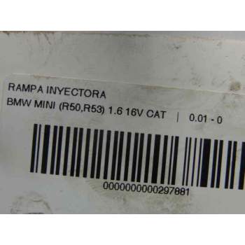 Recambio de rampa inyectora para bmw mini (r50,r53) 1.6 16v cat referencia OEM IAM W10B16AA  